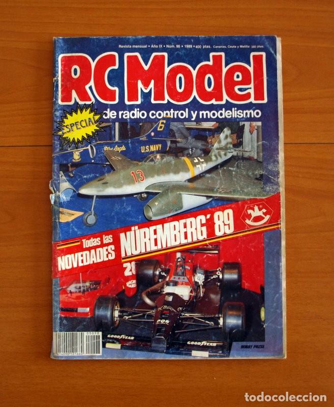 Hobbys: RC Model Radio Control y Modelismo-Revista -N&ordm; 98 del A&ntilde;o 1989 -HOP Edita Hobby Press S.A.