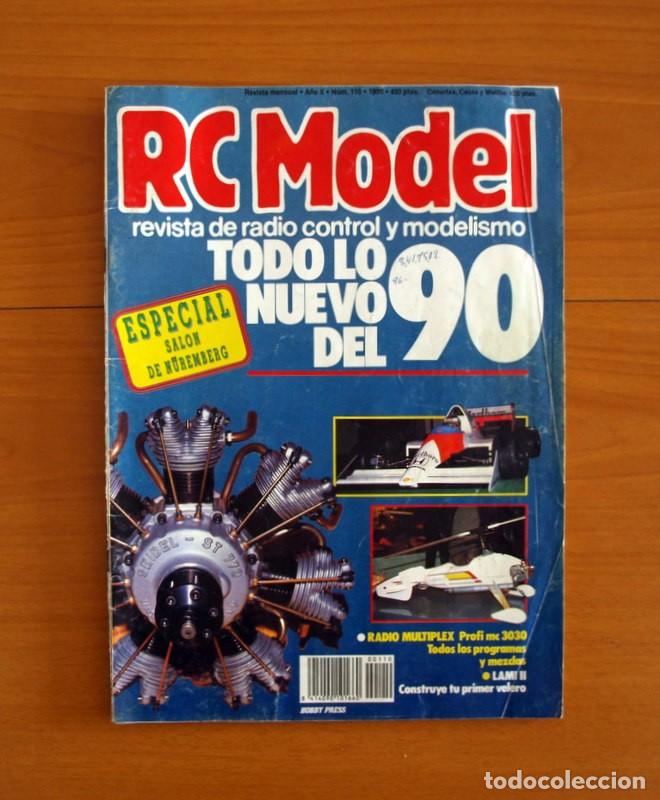 Hobbys: RC Model Radio Control y Modelismo-Revista -N&ordm; 110 del A&ntilde;o 1990 -HOP Edita Hobby Press S.A.