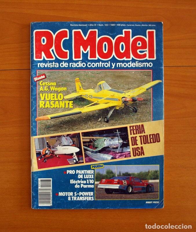 Hobbys: RC Model Radio Control y Modelismo-Revista -N&ordm; 103 del A&ntilde;o 1989 -HOP Edita Hobby Press S.A.