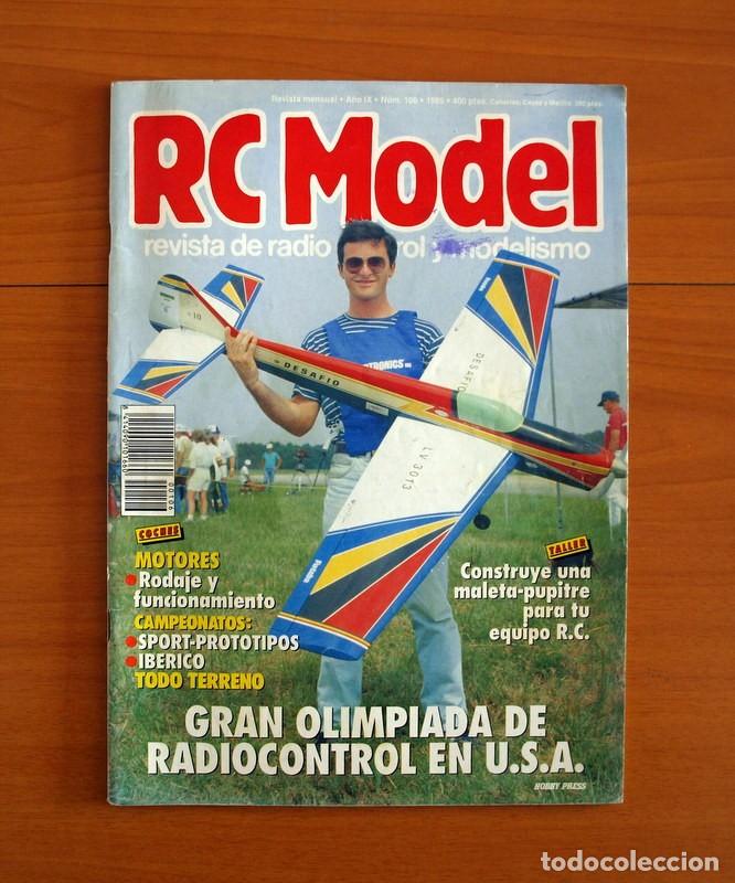 Hobbys: RC Model Radio Control y Modelismo-Revista -N&ordm; 106 del A&ntilde;o 1989 -HOP Edita Hobby Press S.A.