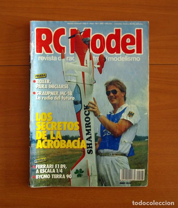 Hobbys: RC Model Radio Control y Modelismo-Revista -N&ordm; 108 del A&ntilde;o 1990 -HOP Edita Hobby Press S.A.