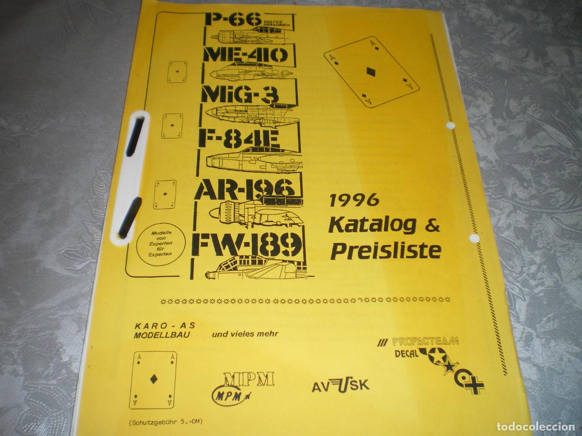 Hobbys: CATALOGO KARO AS MODELLBAU, AVIACI&Oacute;N Y MILITAR