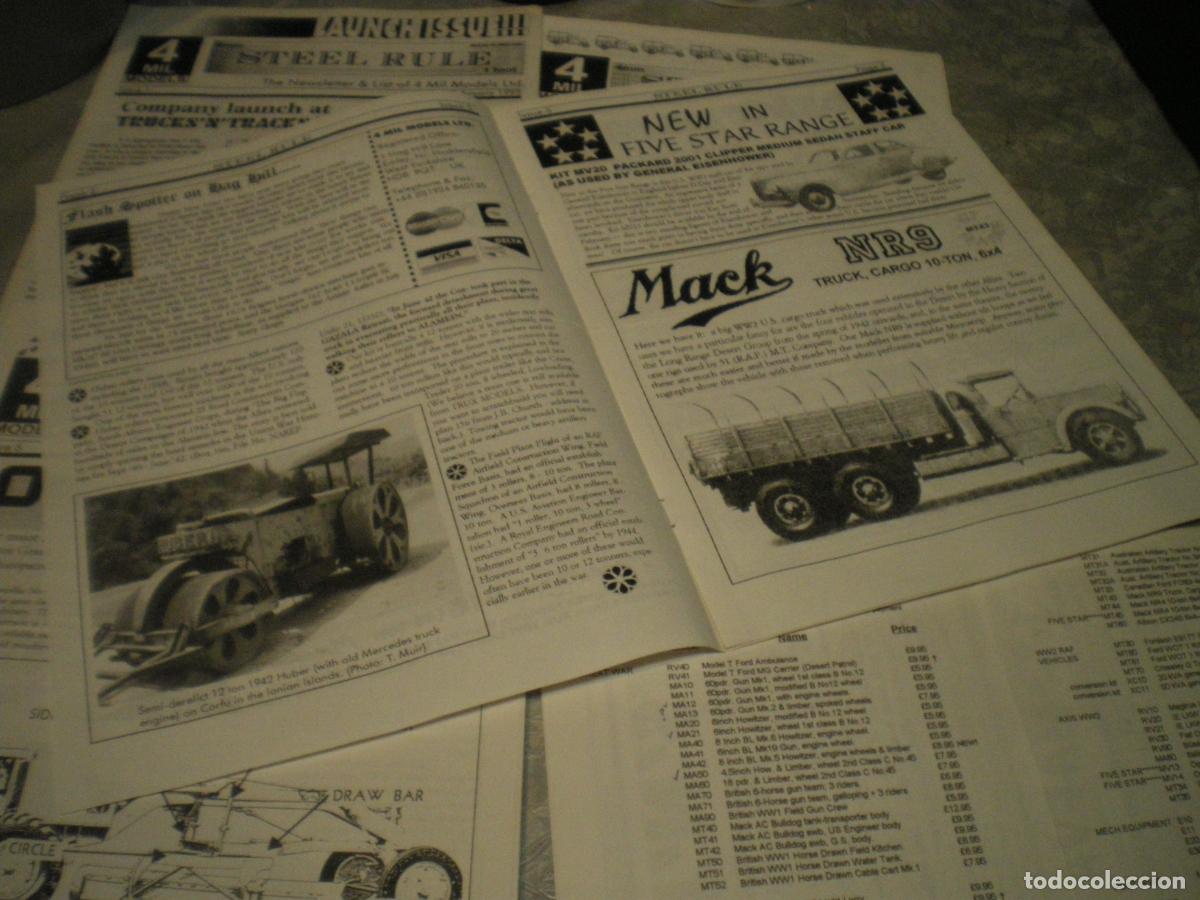 Hobbys: LOTE CAT&Aacute;LOGOS 4 MIL MODELS, MILITAR - Foto 2