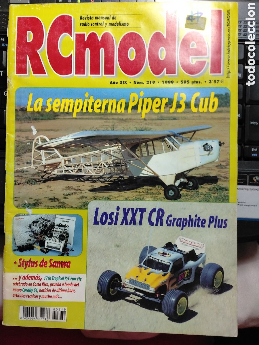Hobbys: RC MODEL - REVISTA DE RADIO CONTROL Y MODELISMO - N&ordm; 219 - 1999 -PIPER J3 CUB - SEMPITERNA ...