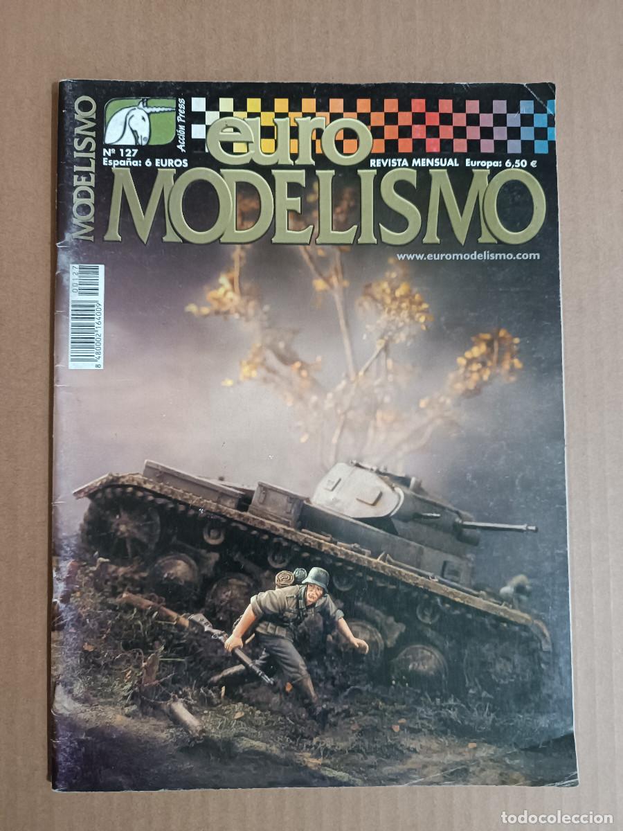 Hobbys: REVISTA EURO MODELISMO N&ordm; 127 A&Ntilde;O 2003. BLITZKBIEG: PANZER II. CURTISS P-6 HAWK. BENETTON-FORD B192.