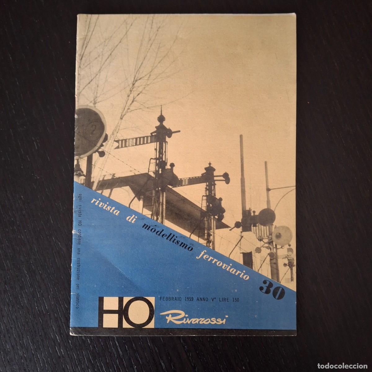 Hobbys: RIVISTA DI MODELLISMO FERROVIARIO N&ordm; 30 RIVAROSSI H0 1959 - REVISTA MODELISMO TREN TRENES CARRIL