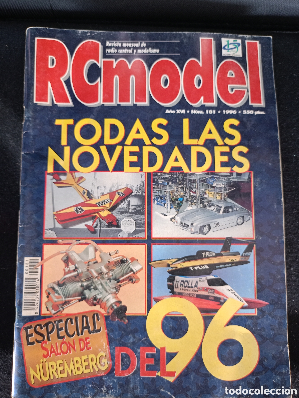 Hobbys: REVISTA RC MODEL N&ordm; 181 A&Ntilde;O 1996. TODAS LOS NOVEDADES DEL 1996.