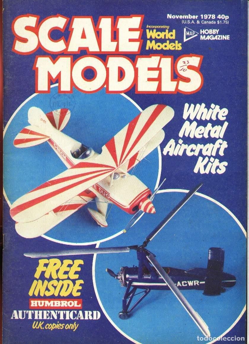 Hobbys: SCALE MODELS A&Ntilde;O 1978 NOVIEMBRE