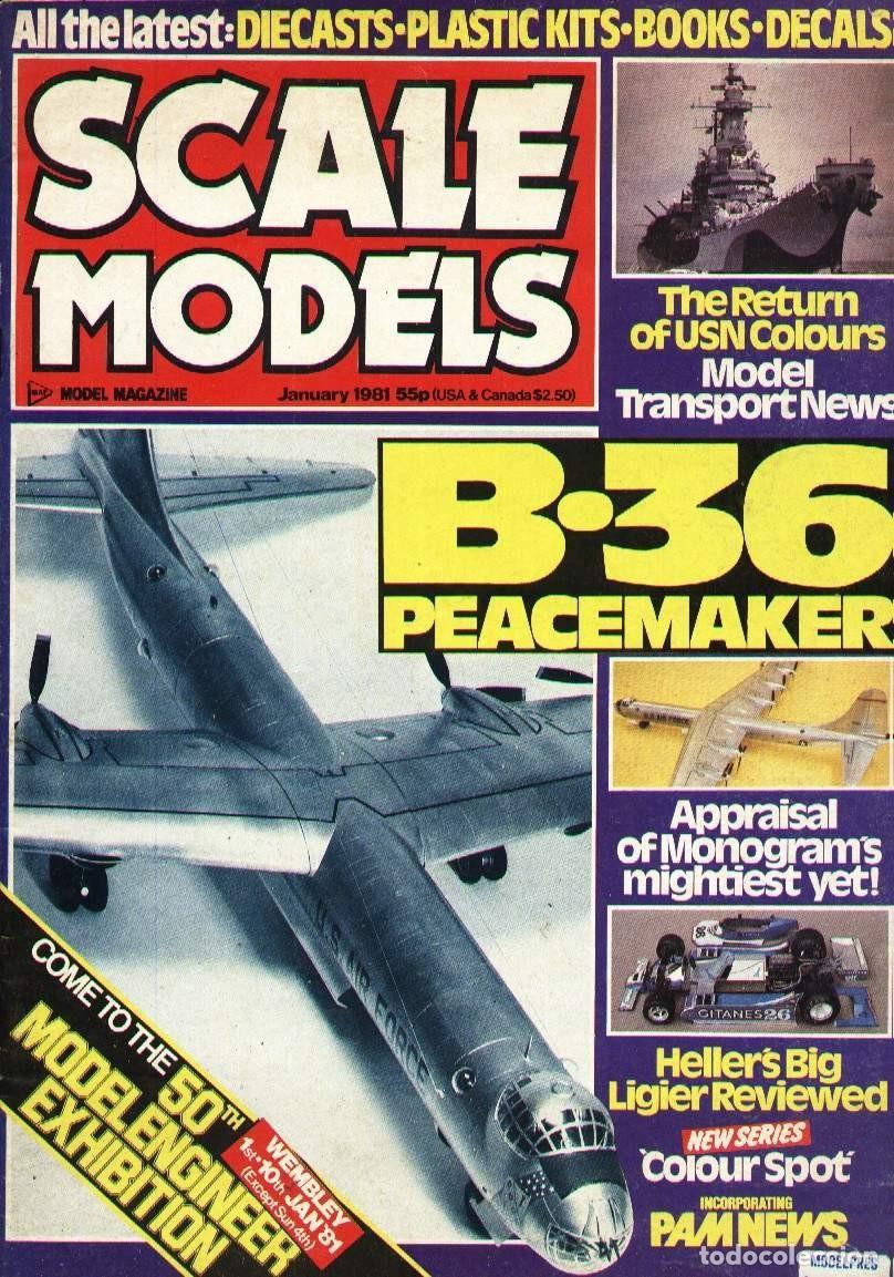 Hobbys: SCALE MODELS A&Ntilde;O 1981 ENERO