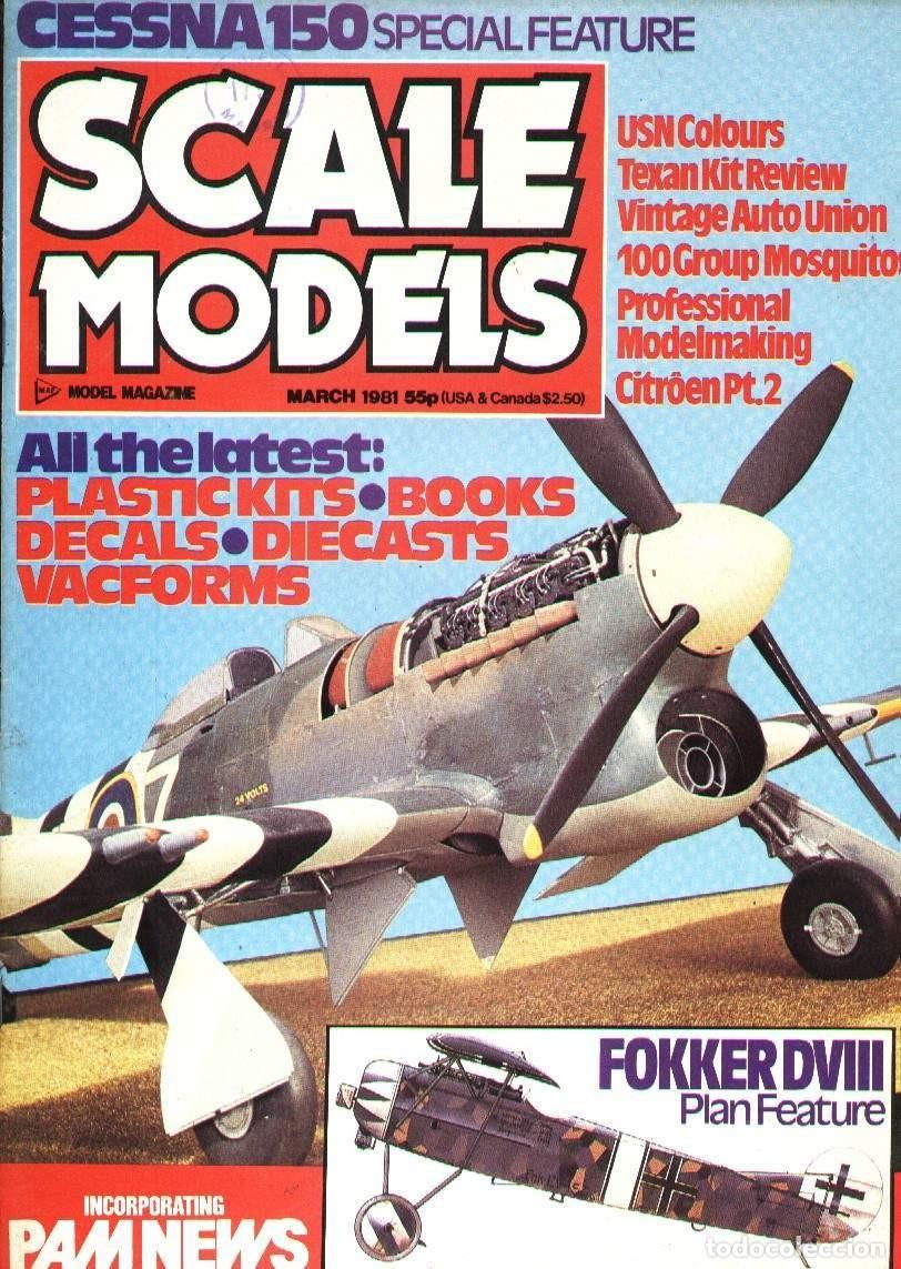 Hobbys: SCALE MODELS A&Ntilde;O 1981 MARZO