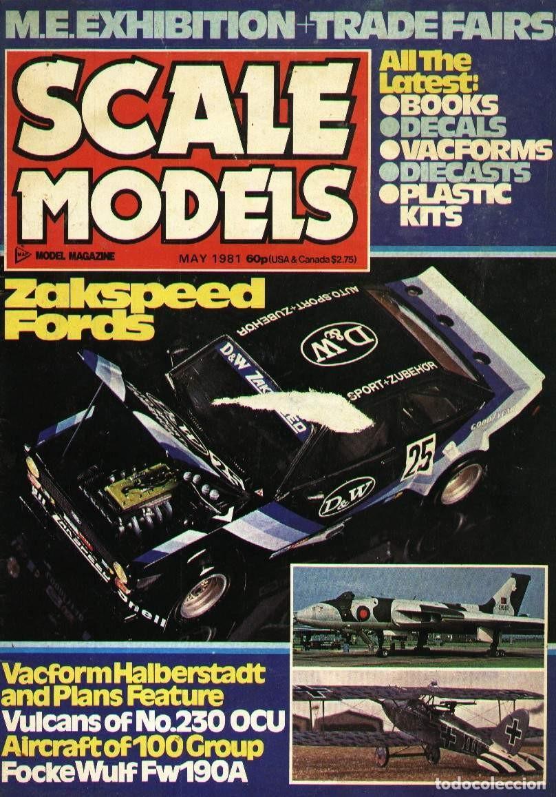 Hobbys: SCALE MODELS A&Ntilde;O 1981 MAYO