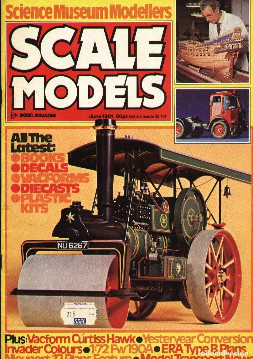 Hobbys: SCALE MODELS A&Ntilde;O 1981 JUNIO