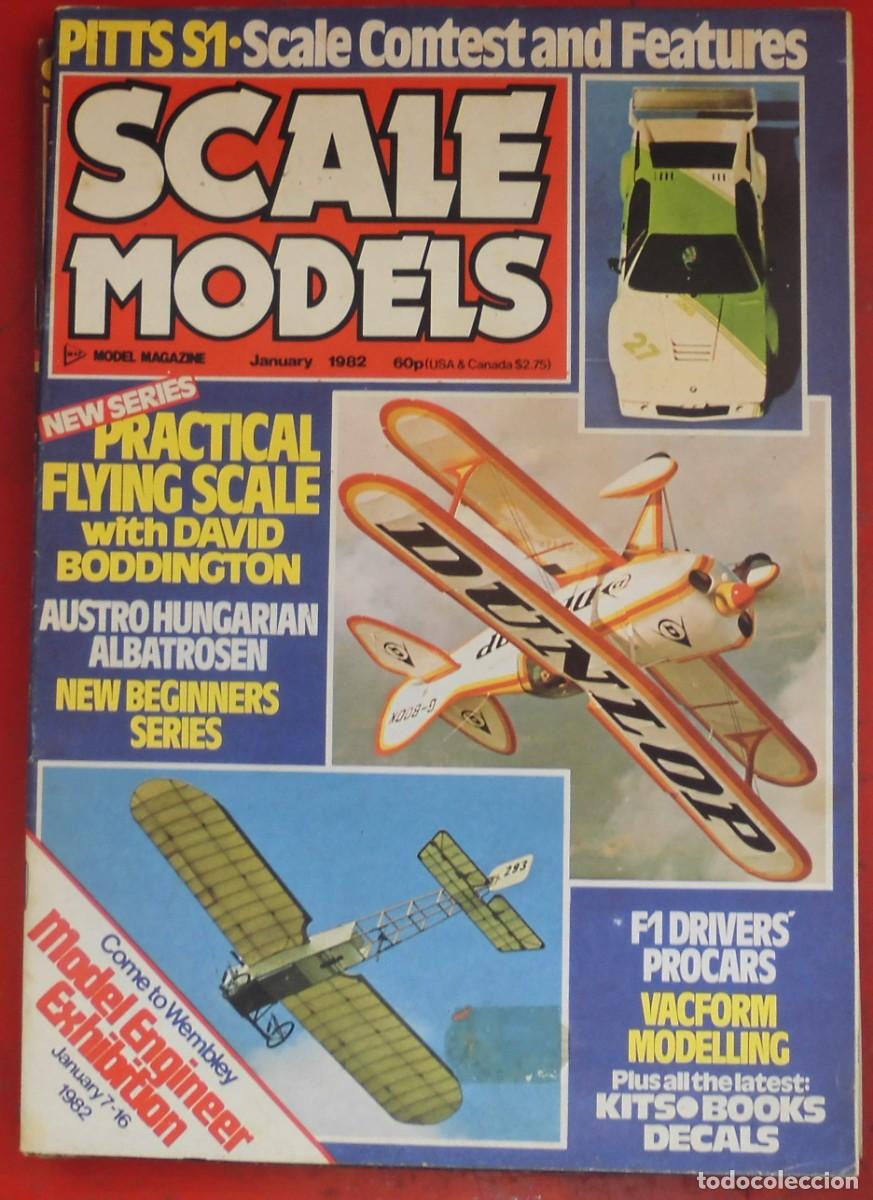 Hobbys: SCALE MODELS A&Ntilde;O 1982 ENERO