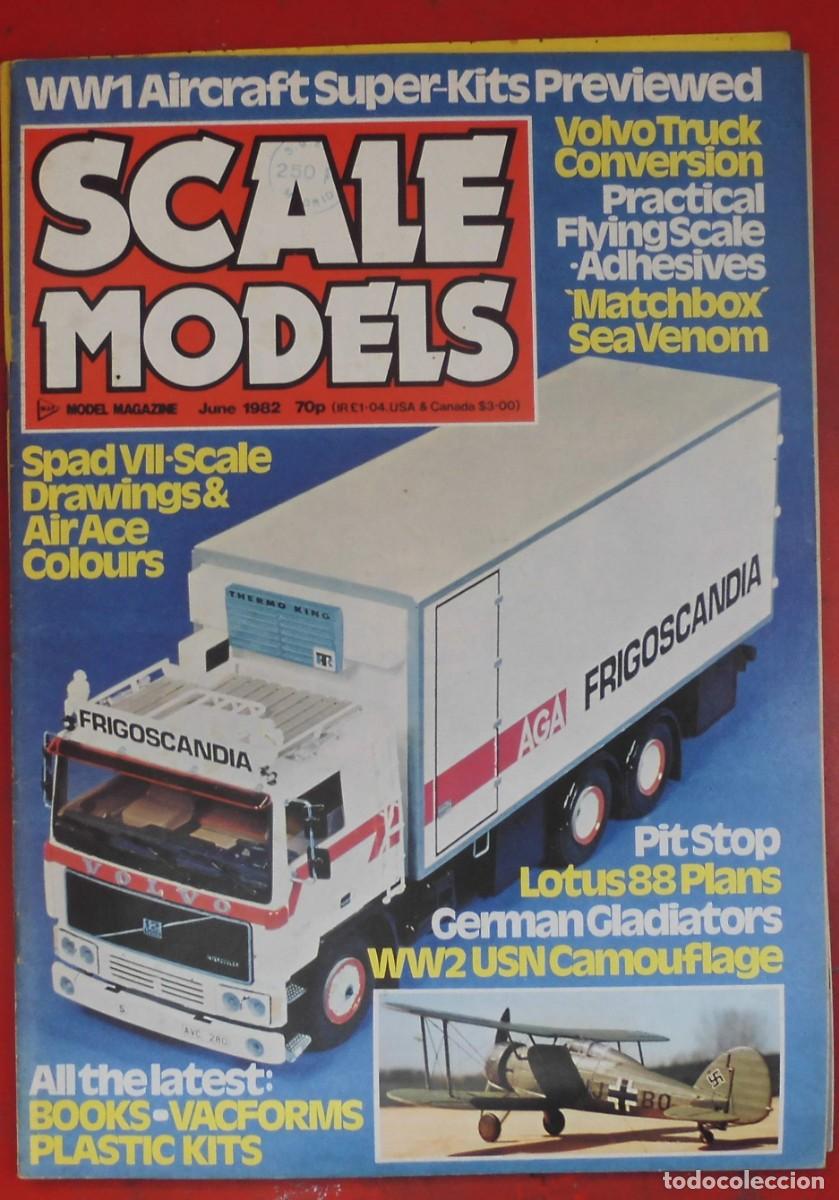 Hobbys: SCALE MODELS A&Ntilde;O 1982 JUNIO