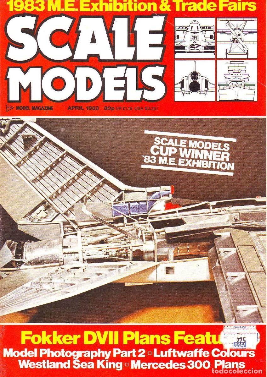 Hobbys: SCALE MODELS A&Ntilde;O 1983 ABRIL