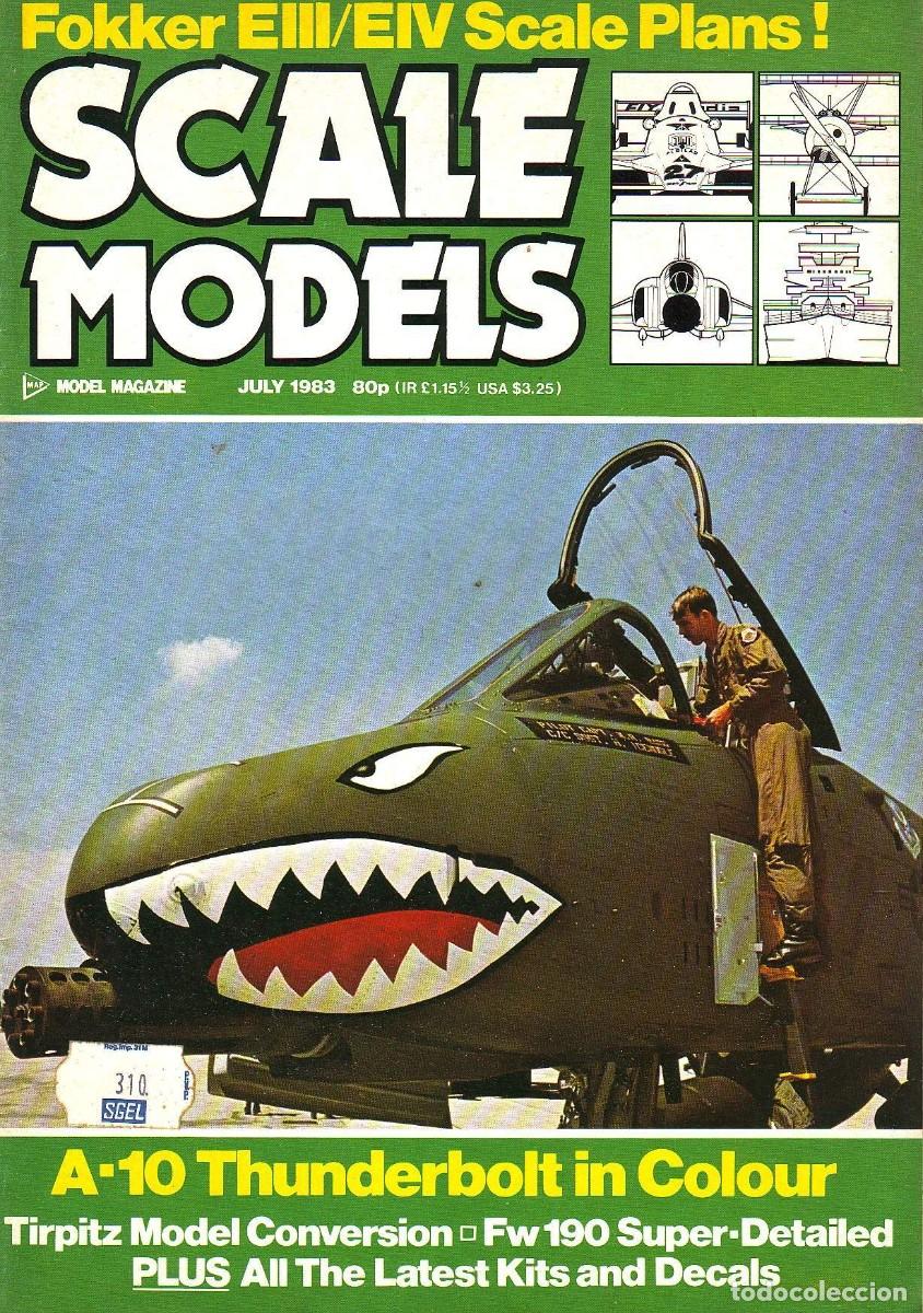 Hobbys: SCALE MODELS A&Ntilde;O 1983 JULIO