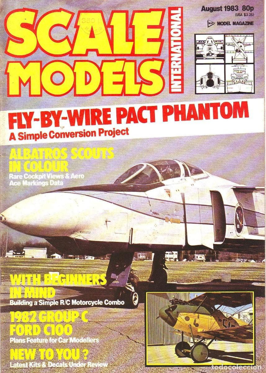 Hobbys: SCALE MODELS A&Ntilde;O 1983 AGOSTO