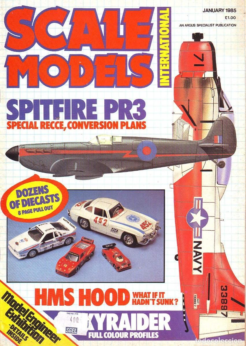 Hobbys: SCALE MODELS A&Ntilde;O 1985 ENERO