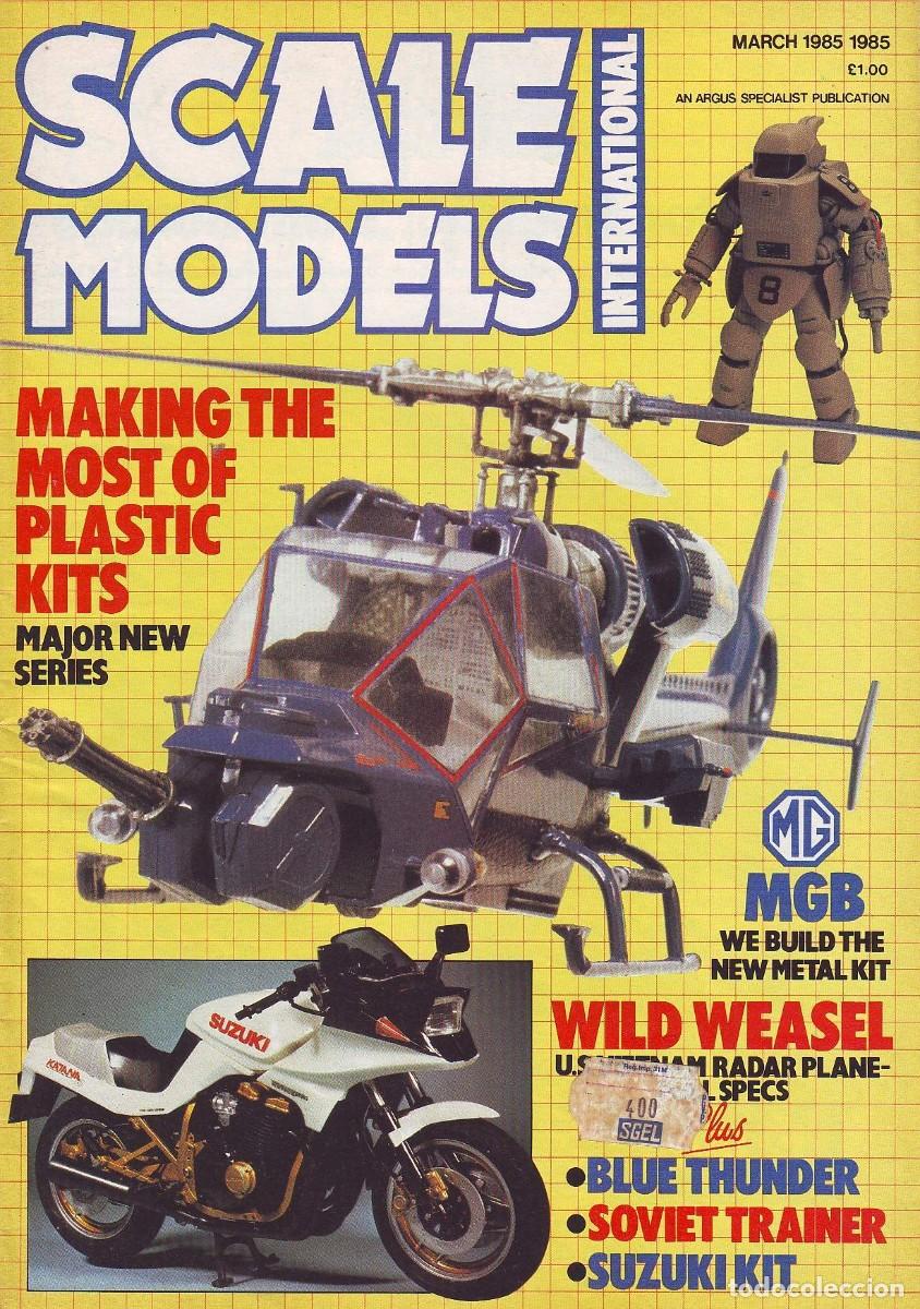Hobbys: SCALE MODELS A&Ntilde;O 1985 MARZO