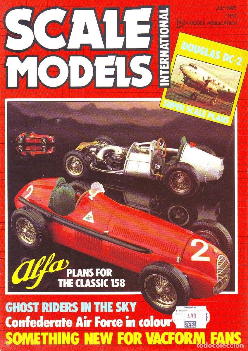 Hobbys: SCALE MODELS A&Ntilde;O 1985 JULIO