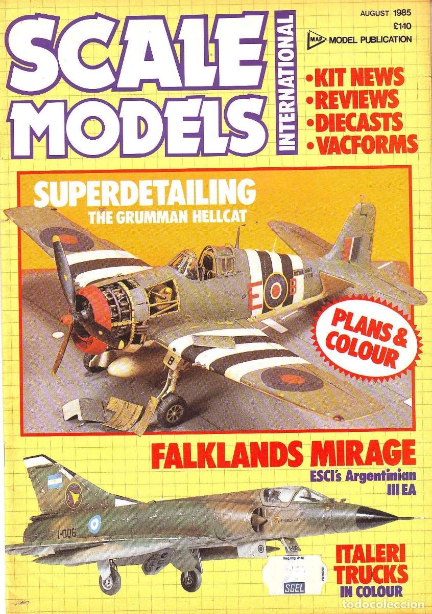 Hobbys: SCALE MODELS A&Ntilde;O 1985 AGOSTO