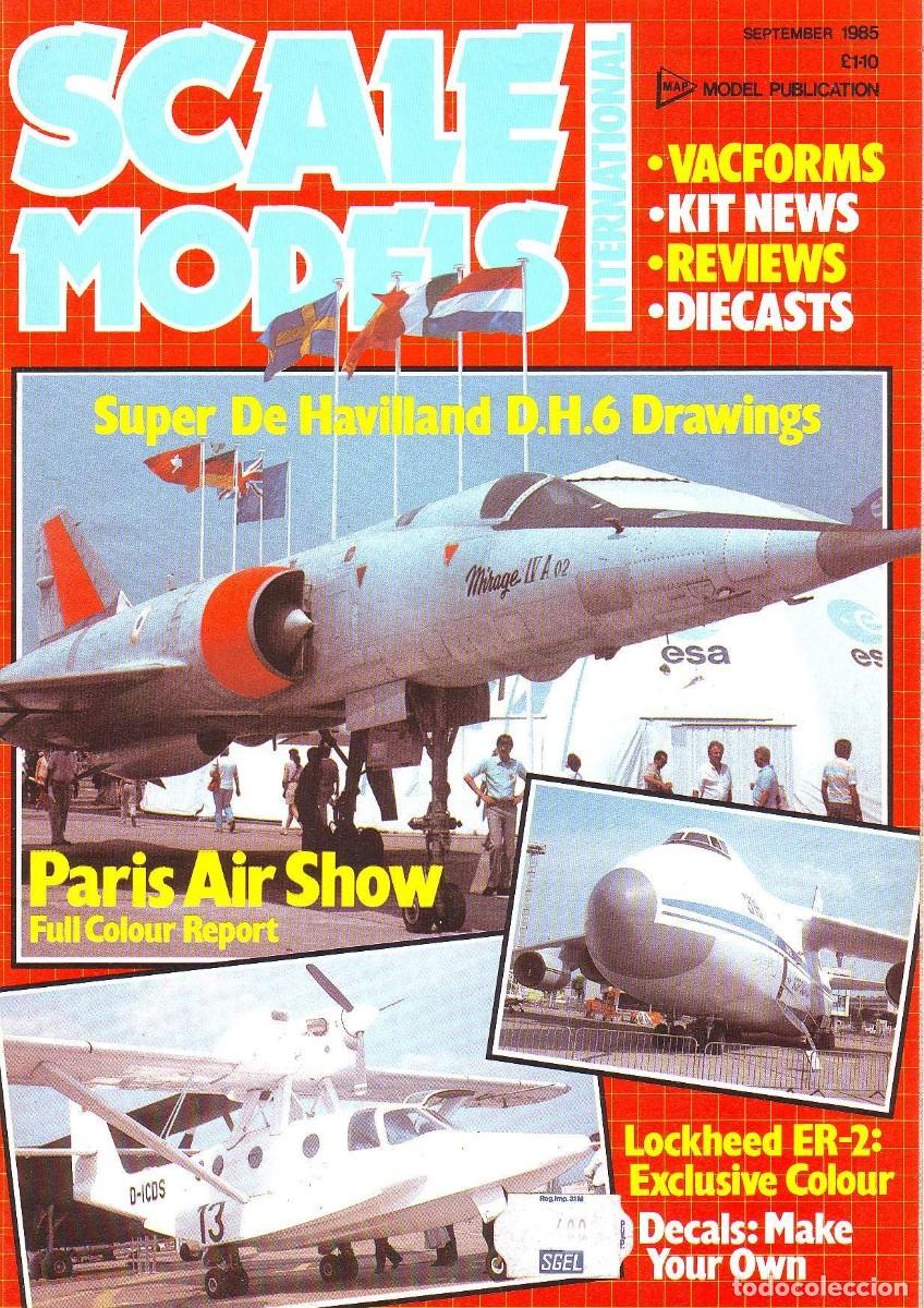 Hobbys: SCALE MODELS A&Ntilde;O 1985 SEPTIEMBRE