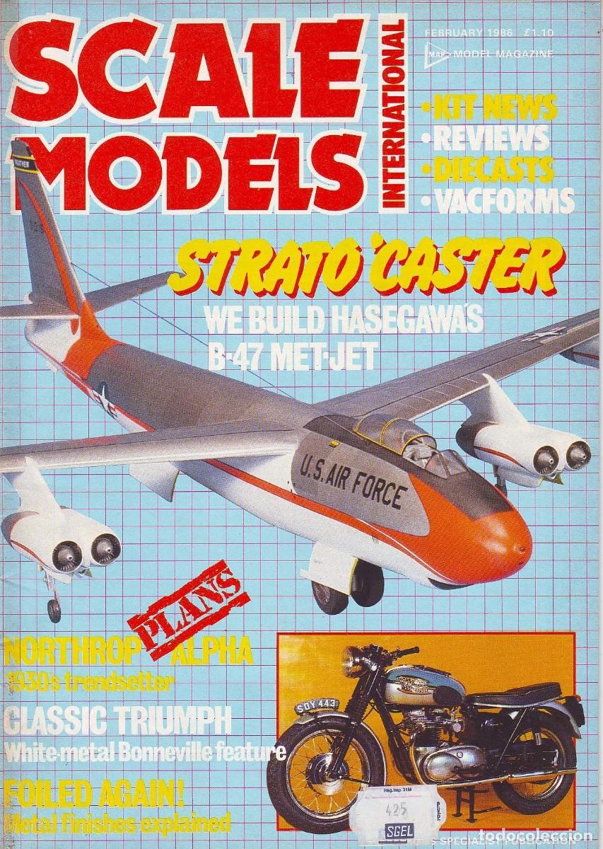 Hobbys: SCALE MODELS A&Ntilde;O 1986 FEBRERO
