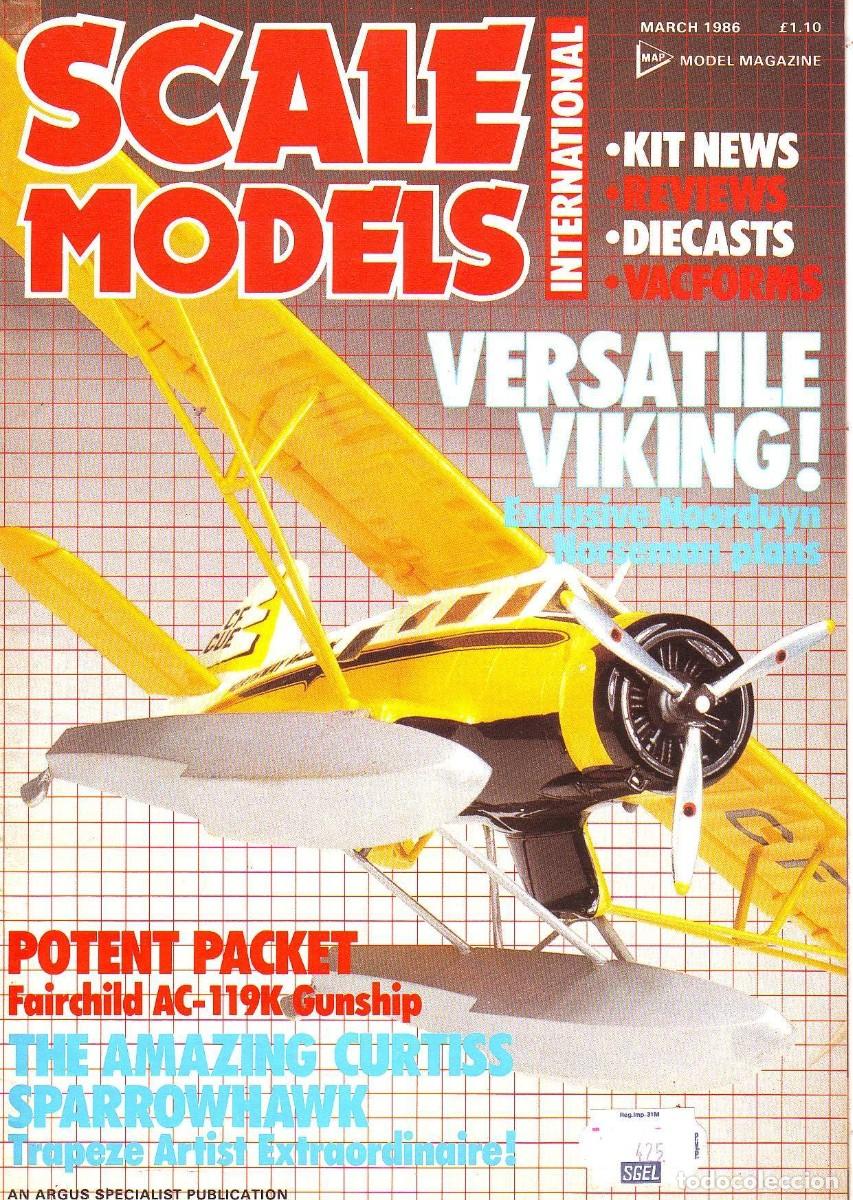 Hobbys: SCALE MODELS A&Ntilde;O 1986 MARZO