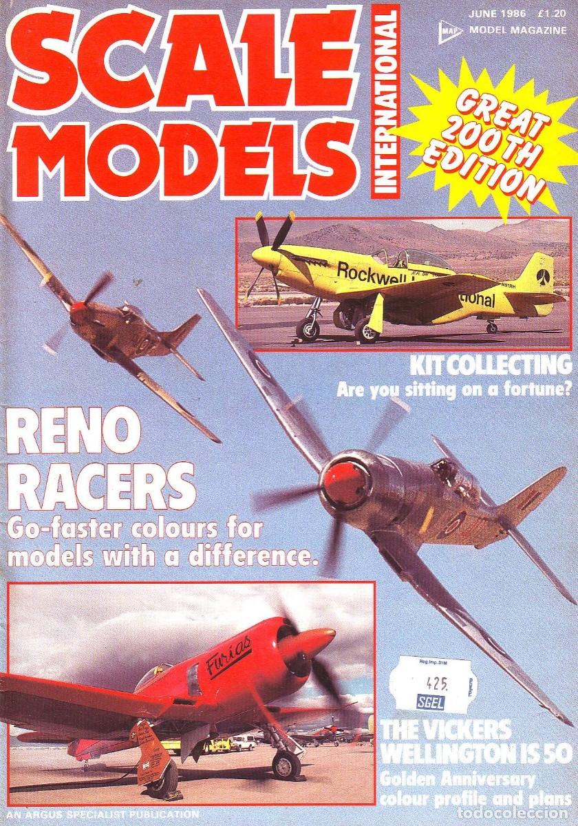 Hobbys: SCALE MODELS A&Ntilde;O 1986 JUNIO