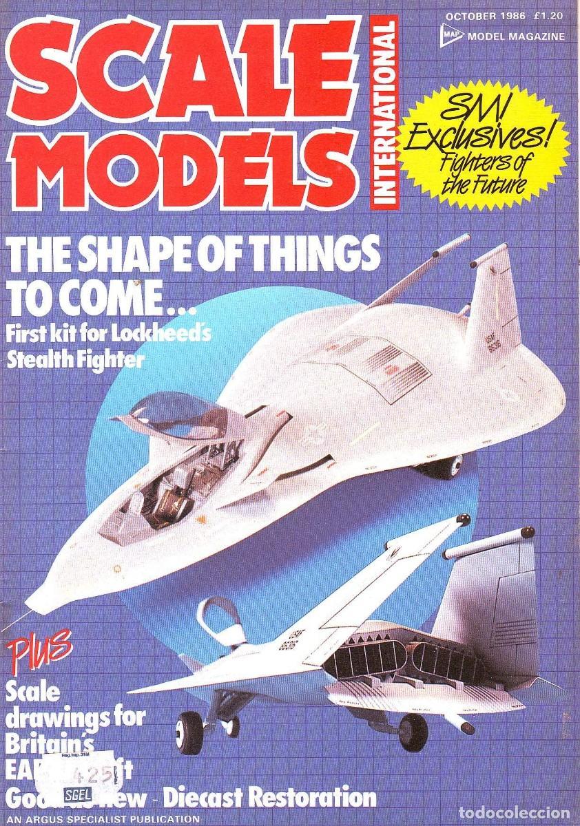 Hobbys: SCALE MODELS A&Ntilde;O 1986 OCTUBRE