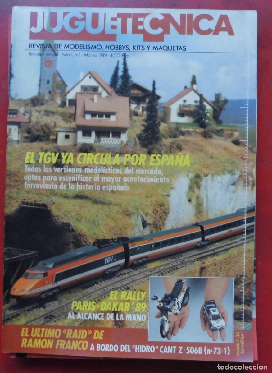 Hobbys: JUGUET&Eacute;CNICA A&Ntilde;O 1989 N1 1 MARZO