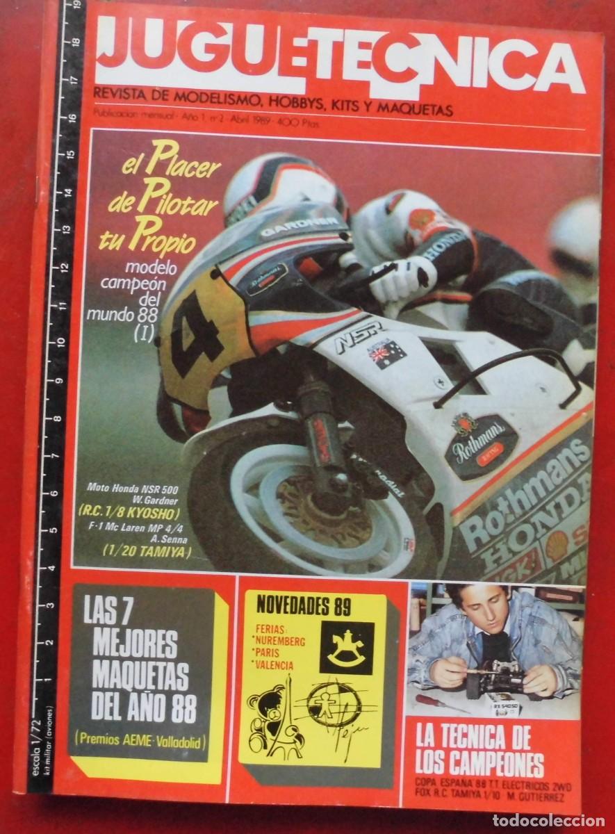 Hobbys: JUGUET&Eacute;CNICA A&Ntilde;O 1989 N&ordm; 2 ABRIL