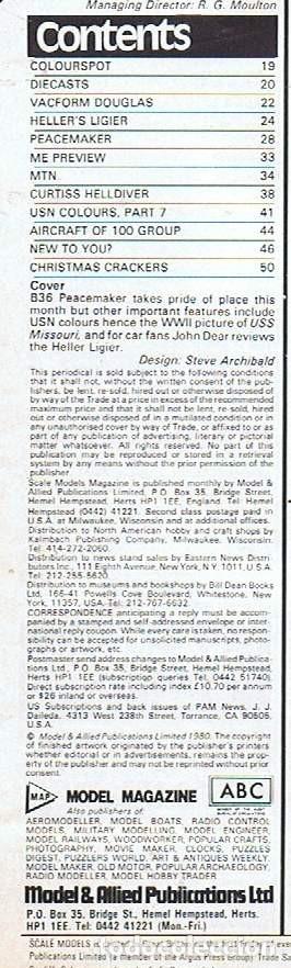 Hobbys: SCALE MODELS A&Ntilde;O 1981 ENERO - Foto 2