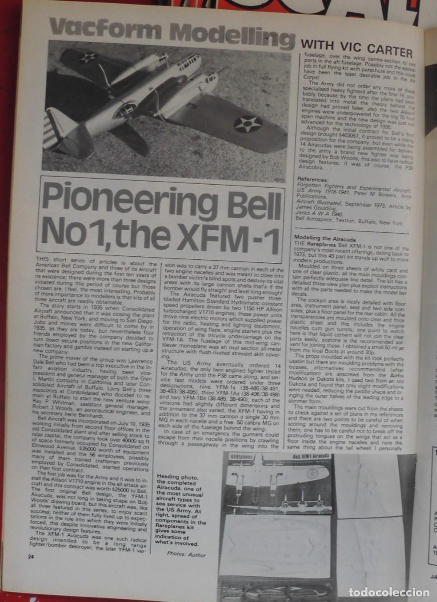 Hobbys: SCALE MODELS A&Ntilde;O 1982 ENERO - Foto 3