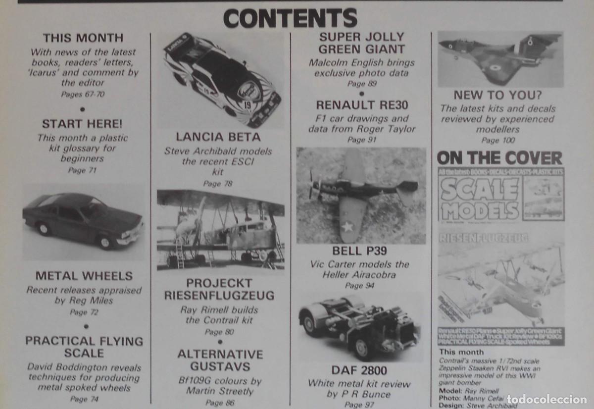 Hobbys: SCALE MODELS A&Ntilde;O 1982 FEBRERO - Foto 2