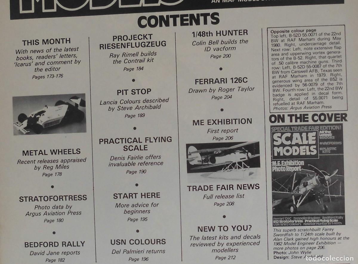 Hobbys: SCALE MODELS A&Ntilde;O 1982 ABRIL - Foto 2
