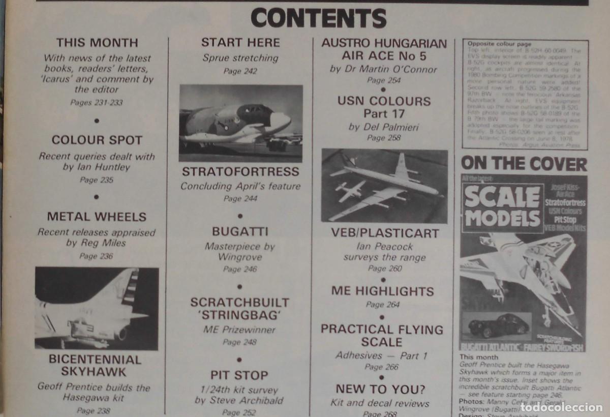 Hobbys: SCALE MODELS A&Ntilde;O 1982 MAYO - Foto 2