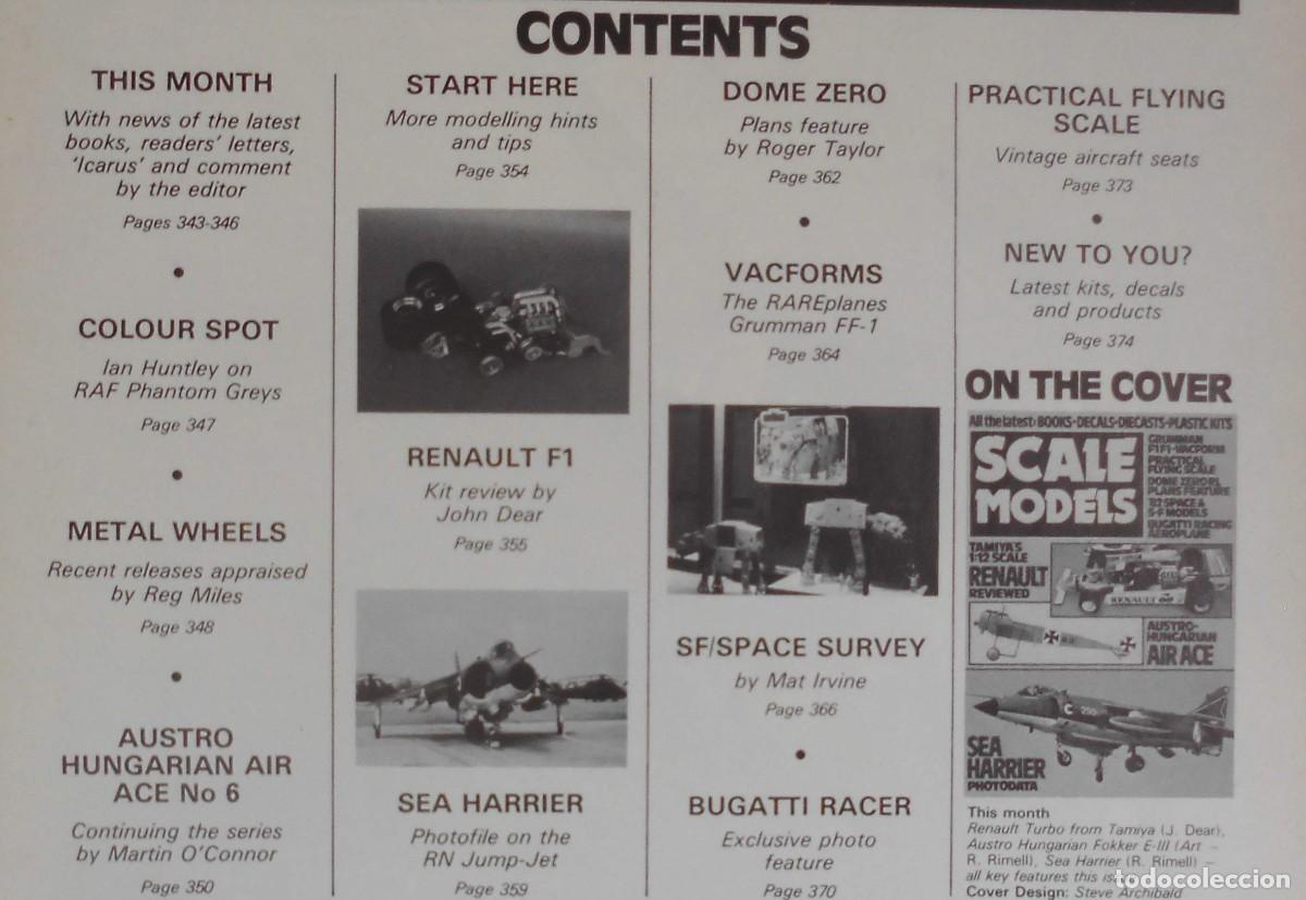 Hobbys: SCALE MODELS A&Ntilde;O 1982 JULIO - Foto 2