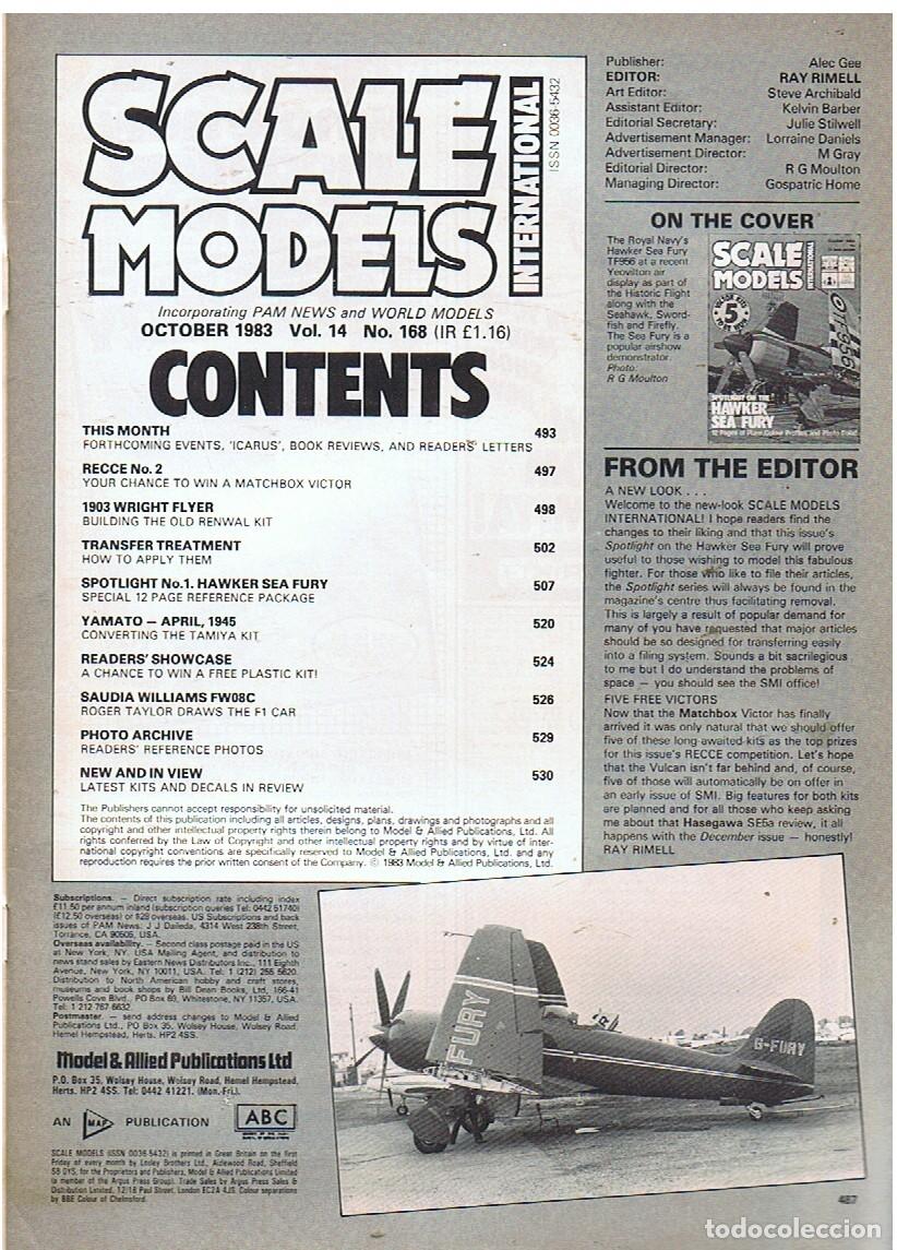 Hobbys: SCALE MODELS A&Ntilde;O 1983 OCTUBRE - Foto 2