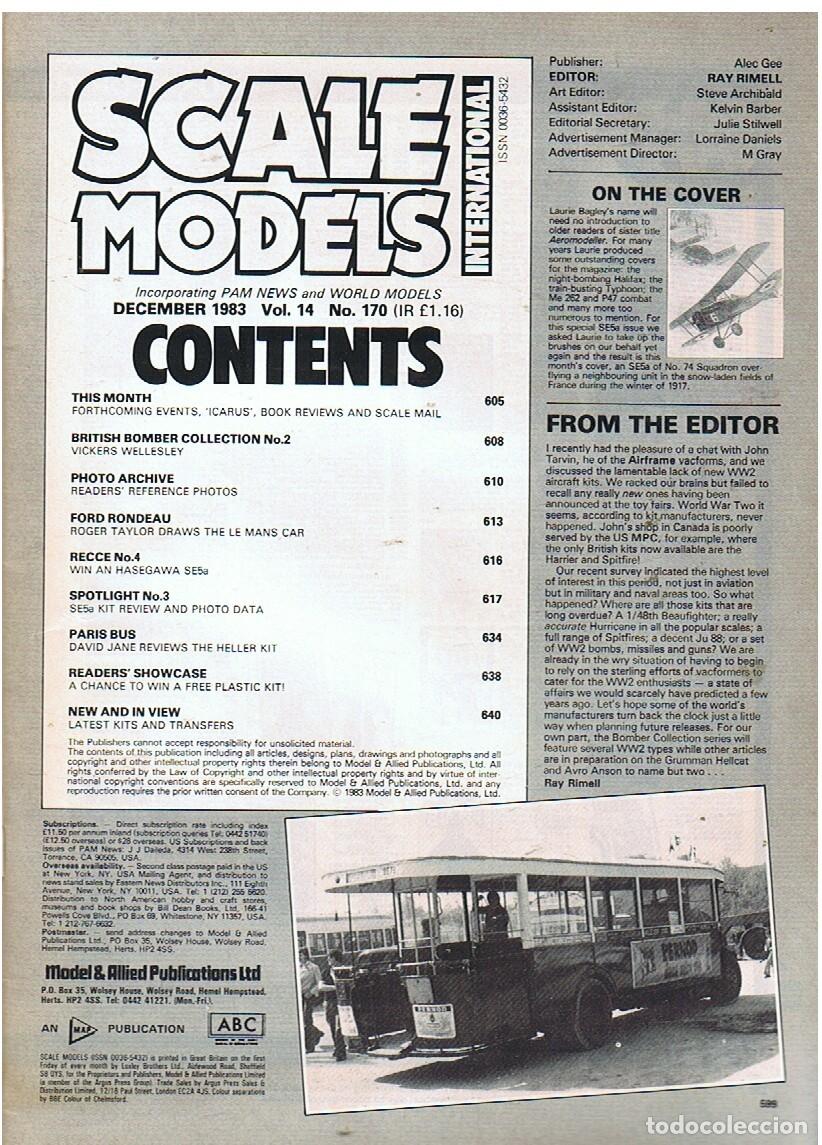 Hobbys: SCALE MODELS A&Ntilde;O 1983 DICIEMBRE - Foto 2
