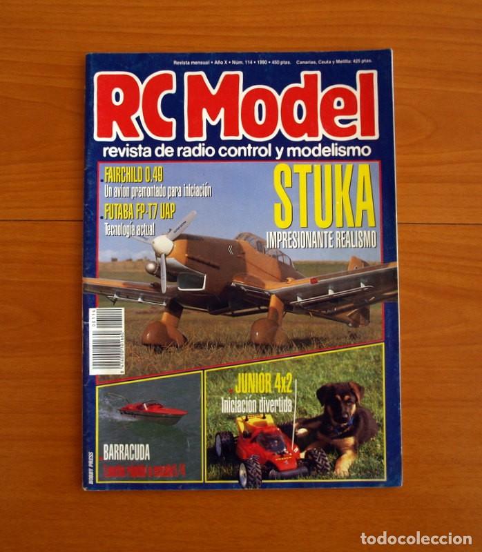 Hobbys: RC Model Radio Control y Modelismo-Revista -N&ordm; 114 del A&ntilde;o 1990 -HOP Edita Hobby Press S.A.