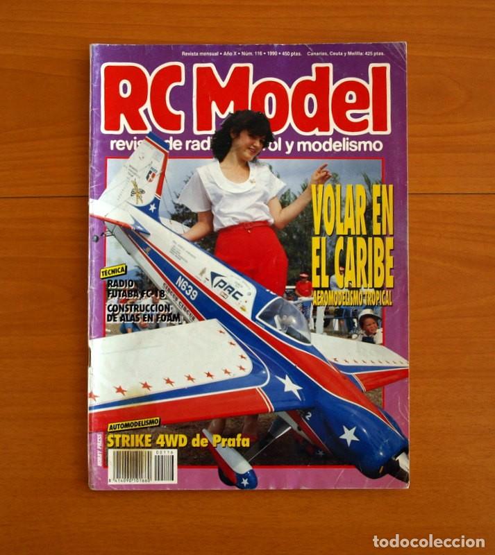 Hobbys: RC Model Radio Control y Modelismo-Revista -N&ordm; 116 del A&ntilde;o 1990 -HOP Edita Hobby Press S.A.