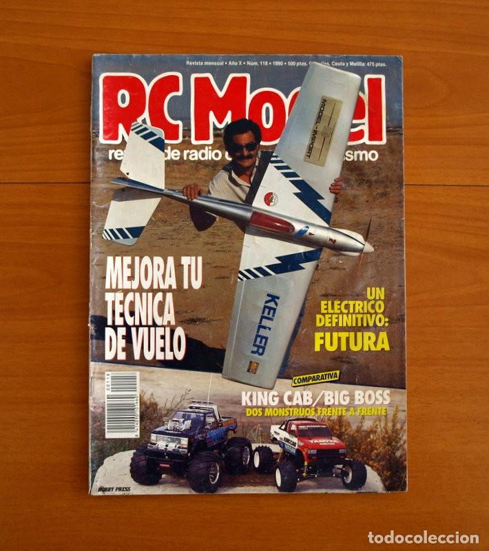 Hobbys: RC Model Radio Control y Modelismo-Revista -N&ordm; 118 del A&ntilde;o 1990 -HOP Edita Hobby Press S.A.