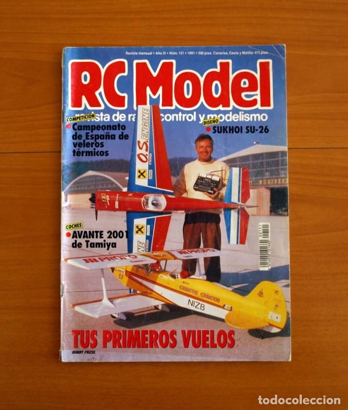 Hobbies: RC Model Radio Control y Modelismo-Revista -N&ordm; 121 del A&ntilde;o 1991 -HOP Edita Hobby Press S.A.
