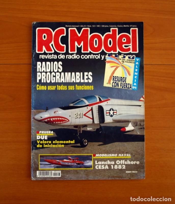Hobbys: RC Model Radio Control y Modelismo-Revista -N&ordm; 123 del A&ntilde;o 1991 -HOP Edita Hobby Press S.A.