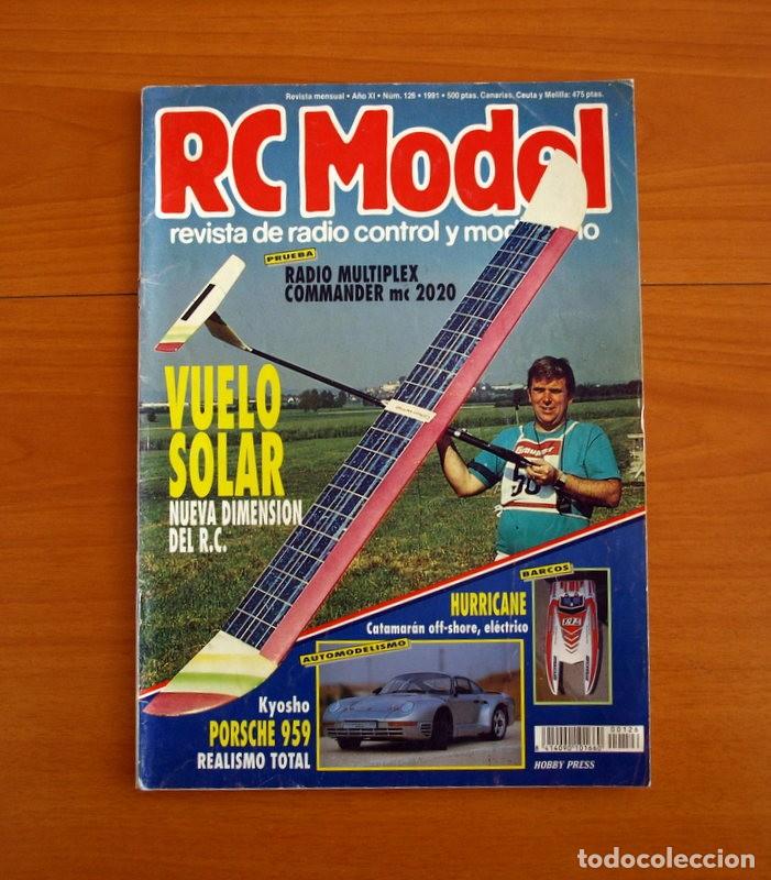 Hobbys: RC Model Radio Control y Modelismo-Revista -N&ordm; 126 del A&ntilde;o 1991 -HOP Edita Hobby Press S.A.