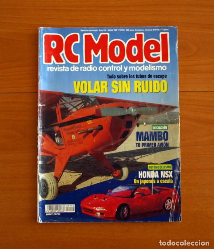 Hobbys: RC Model Radio Control y Modelismo-Revista -N&ordm; 132 del A&ntilde;o 1992 -HOP Edita Hobby Press S.A.