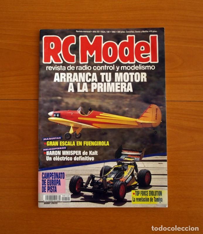 Hobbys: RC Model Radio Control y Modelismo-Revista -N&ordm; 140 del A&ntilde;o 1992 -HOP Edita Hobby Press S.A.