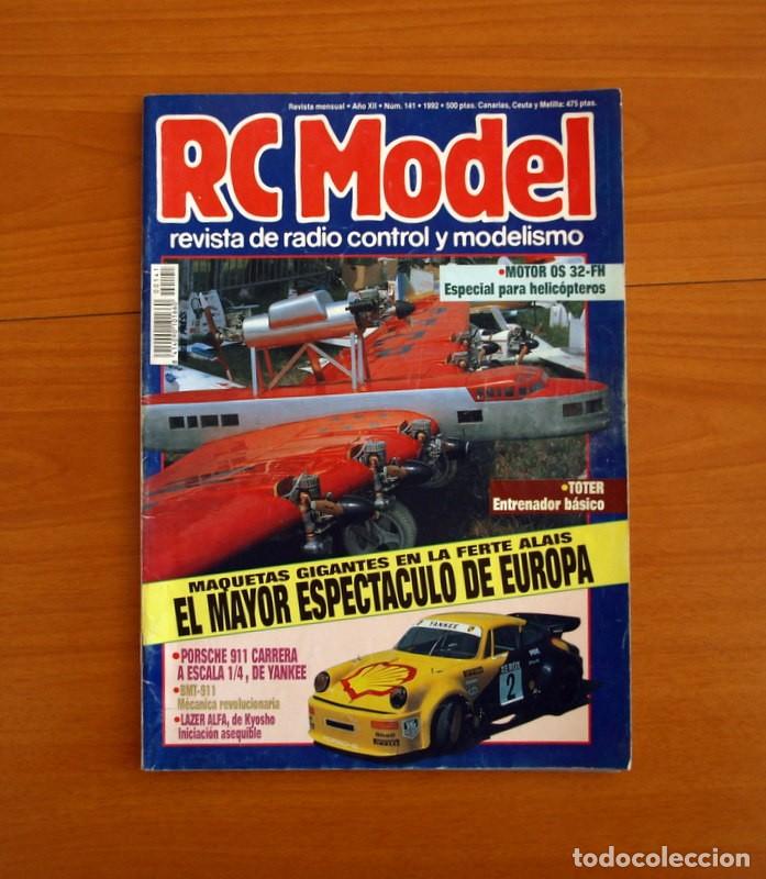 Hobbys: RC Model Radio Control y Modelismo-Revista -N&ordm; 141 del A&ntilde;o 1992 -HOP Edita Hobby Press S.A.