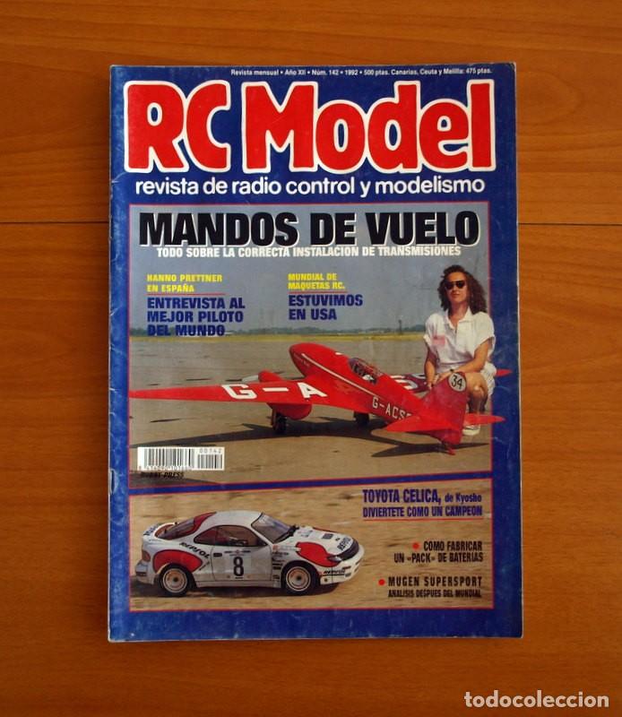 Hobbies: RC Model Radio Control y Modelismo-Revista -N&ordm; 142 del A&ntilde;o 1992 -HOP Edita Hobby Press S.A.